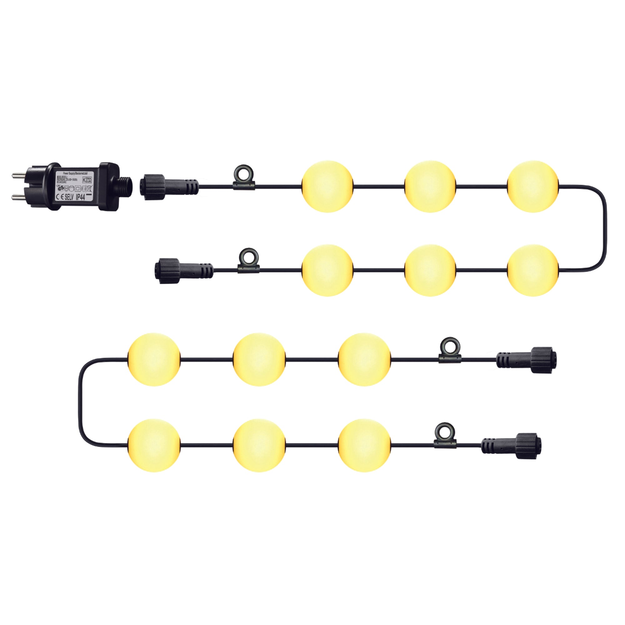 Guirlande BOLLY 12 boules 11M