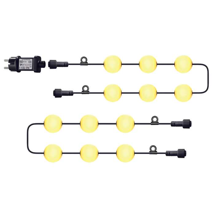 Guirlande BOLLY 12 boules 11M