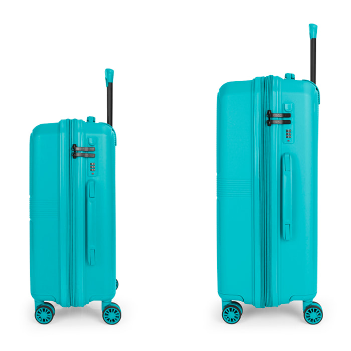 Juego de 2 maletas rígidas (cabina y mediana) STEADY