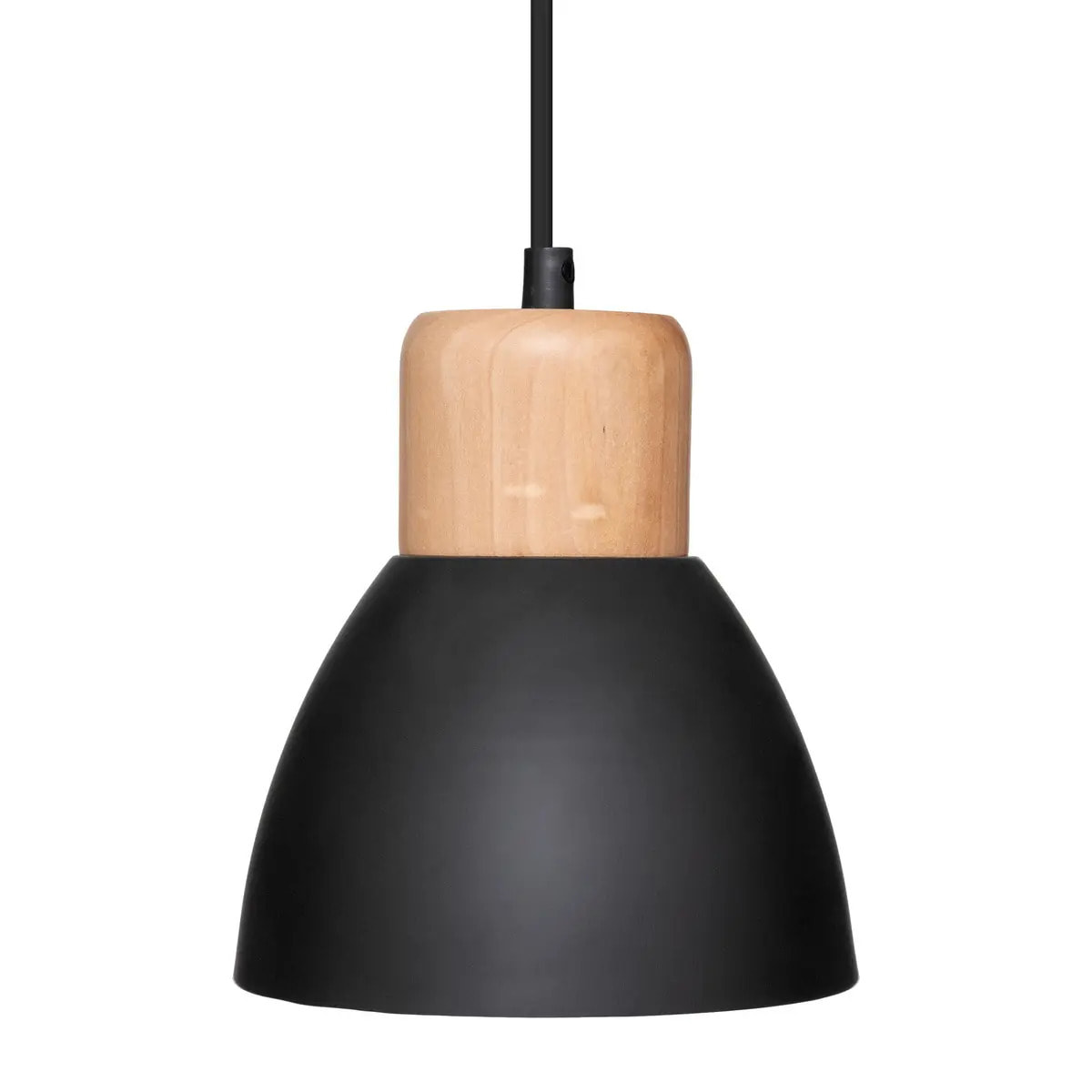 Suspension "Desy" métal noir L64cm