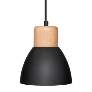 Suspension "Desy" métal noir L64cm