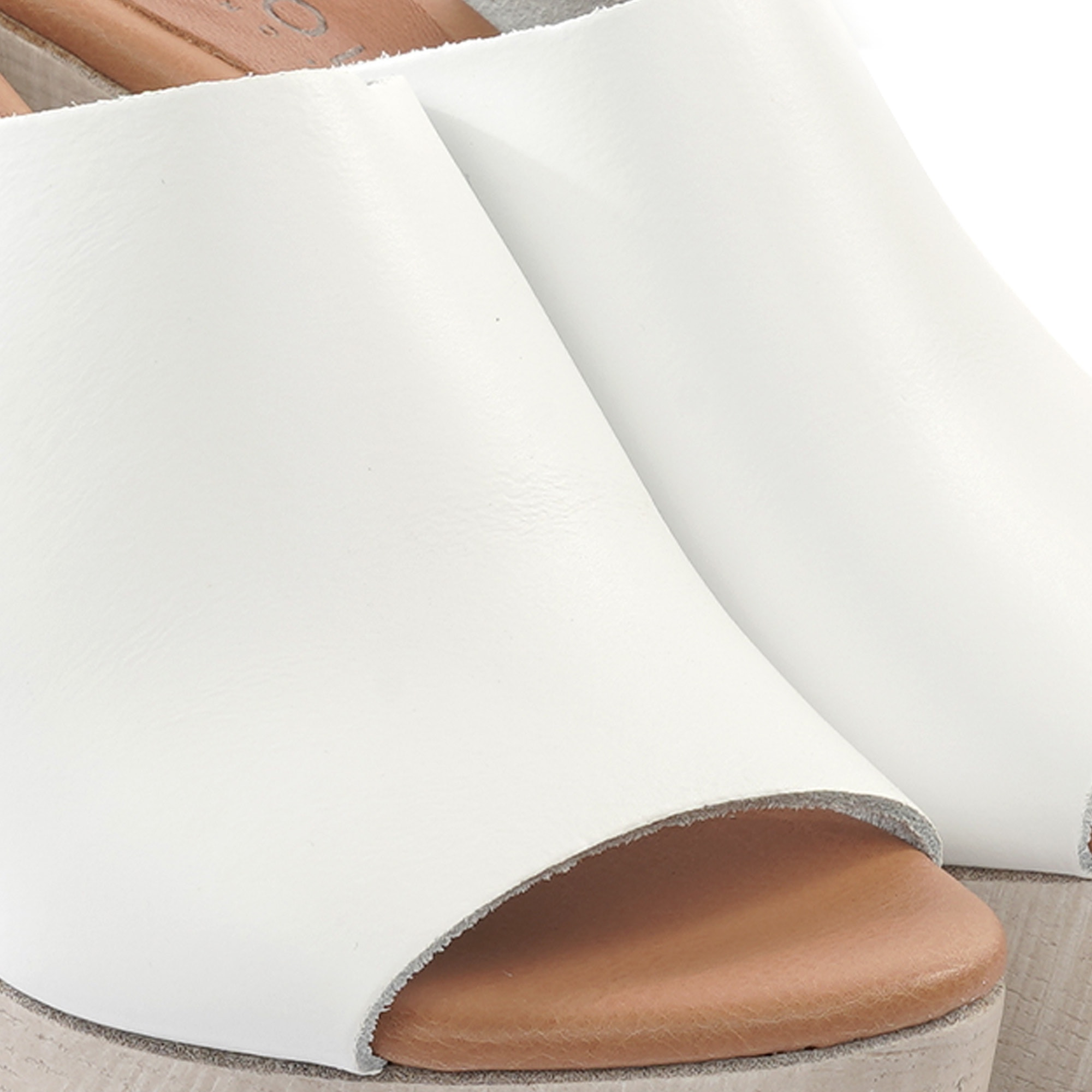 MULE TACCO CHOCOLA' BIANCO