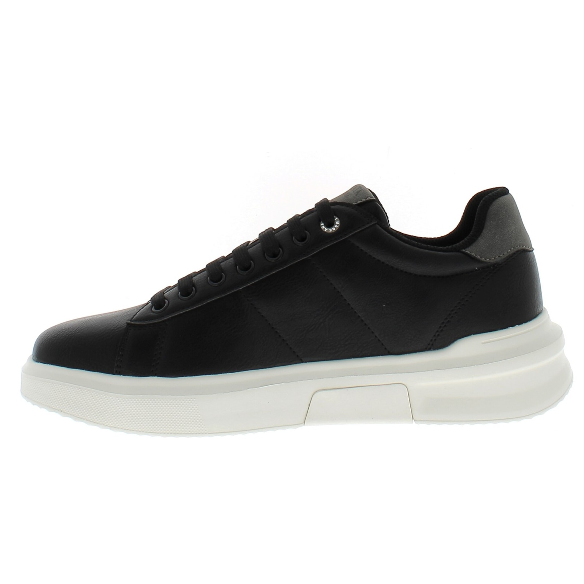 Armata di Mare Scarpe Uomo Court Sneakers Stringate con Soletta Rimovibile in Memory Foam AMU 2D808 Black