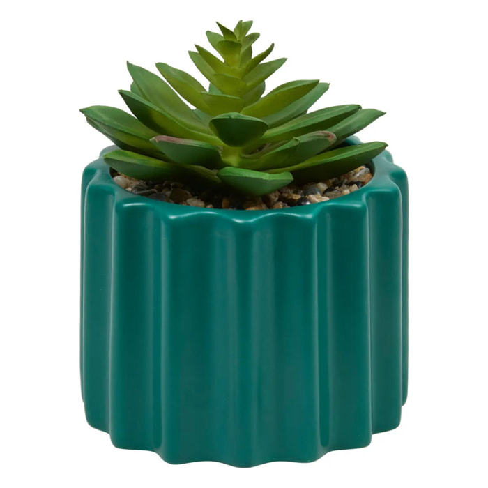 Plante artificielle en pot Flow 9,5x9,5cm
