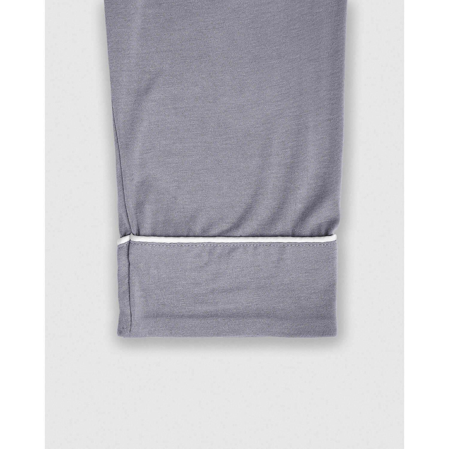 Camisón manga larga viscosa punto vivo Azul Indigo