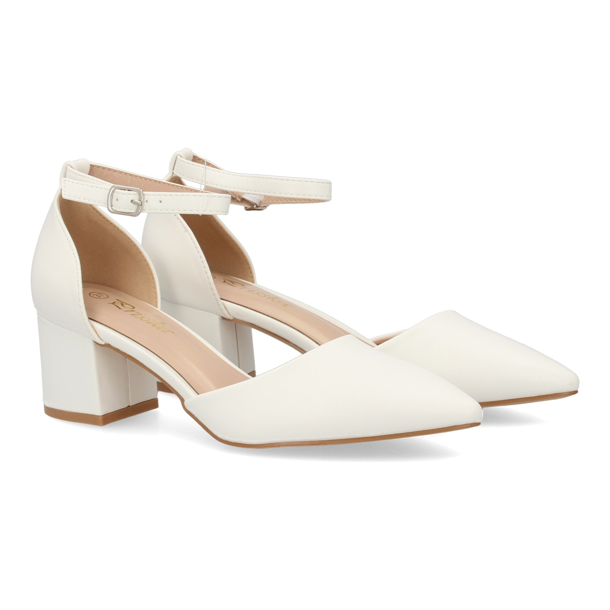 Zapato tacón cómodo elegante para mujer