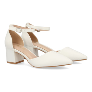 Zapato tacón cómodo elegante para mujer