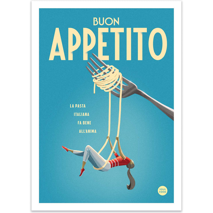 Affiche - Buon appetito - Mark Harrison
