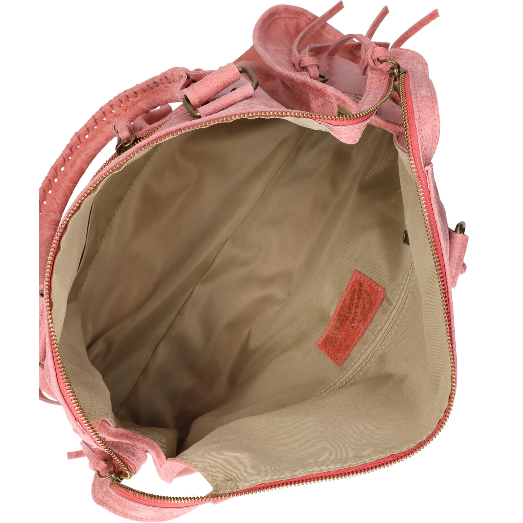 Borsa a spalla da donna - Modello Elara - Vera pelle - 41.0 x 28.0 x 13.0 cm