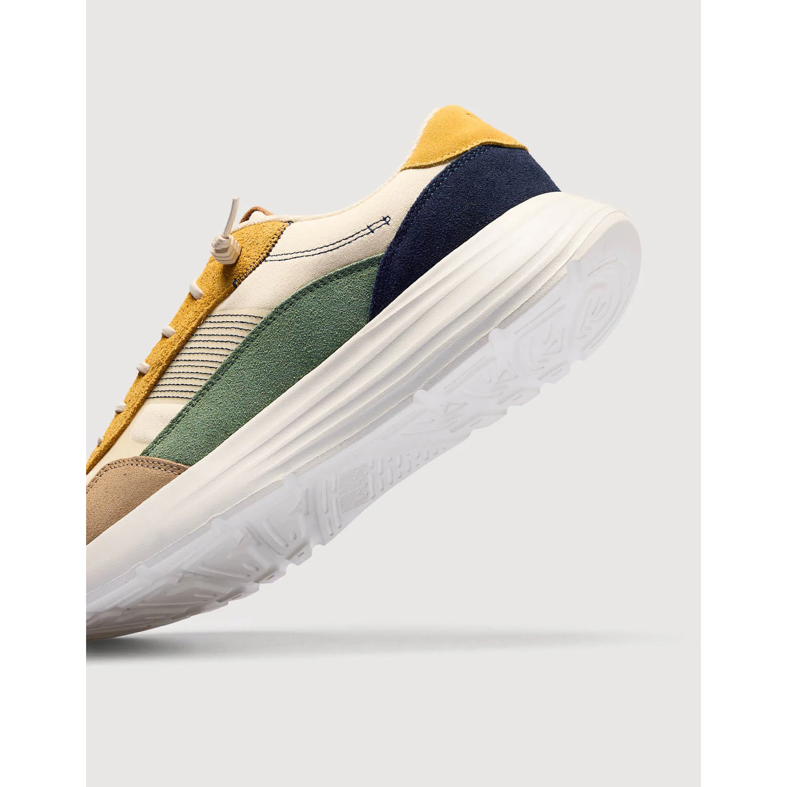 Sneaker Beige y Amarillo - Azteca