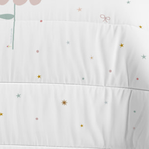 Edredón Nórdico Estampado - Infantil - 100% Algodón - 200 gr/m² con Tacto Pluma - Patinadora