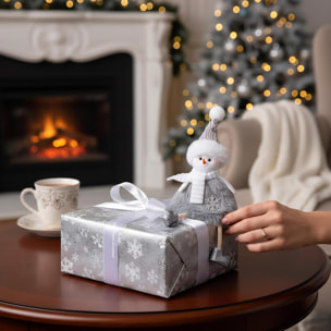 babbo nat+pup. neve sc - Pezzi 18 - GRIGIO - Bianchi Dino SpA