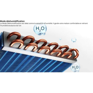 Climatiseur réversible TCL P09P6SW1