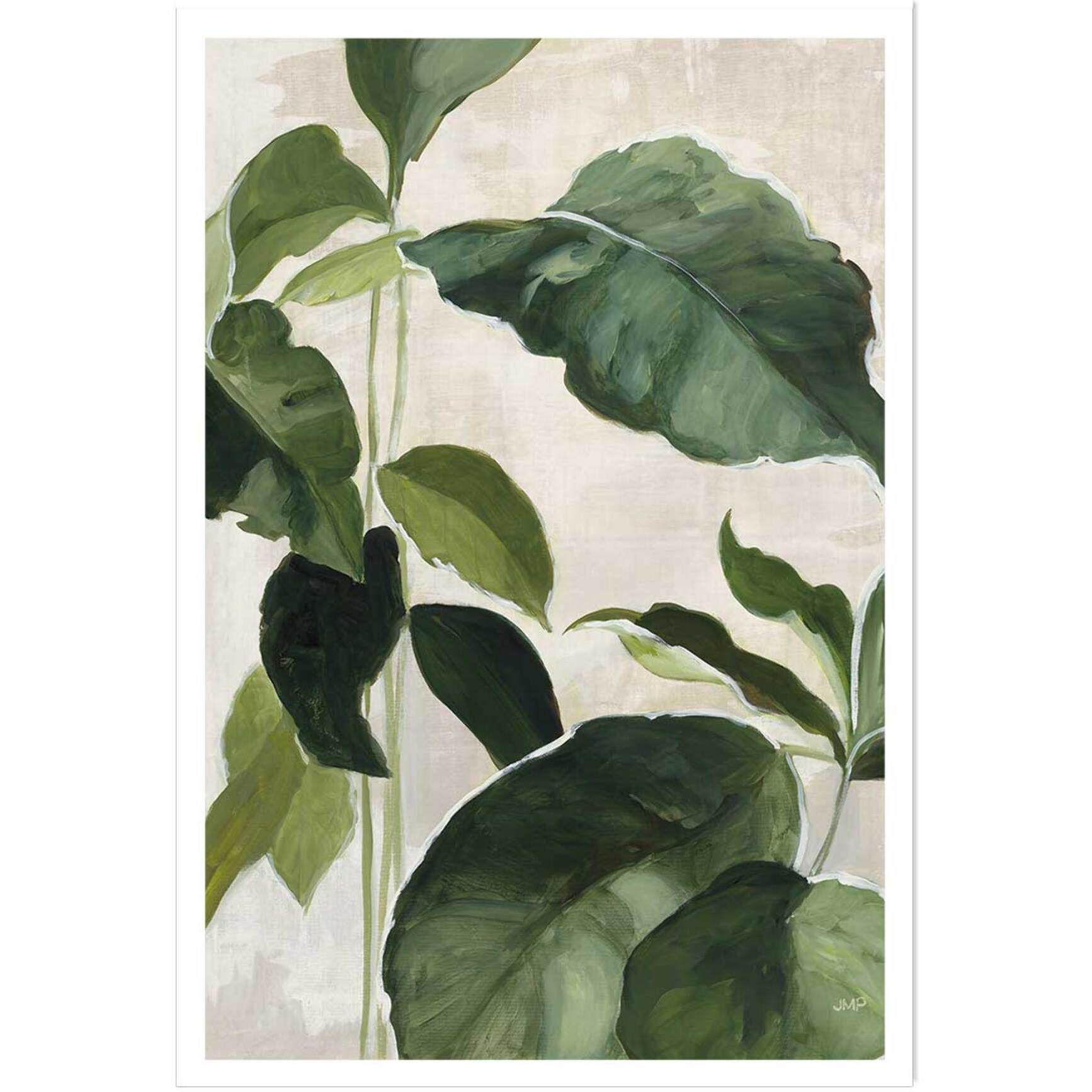 Poster Aquarelle botanique Affiche seule