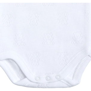 Body bebé tirantes calado ositos