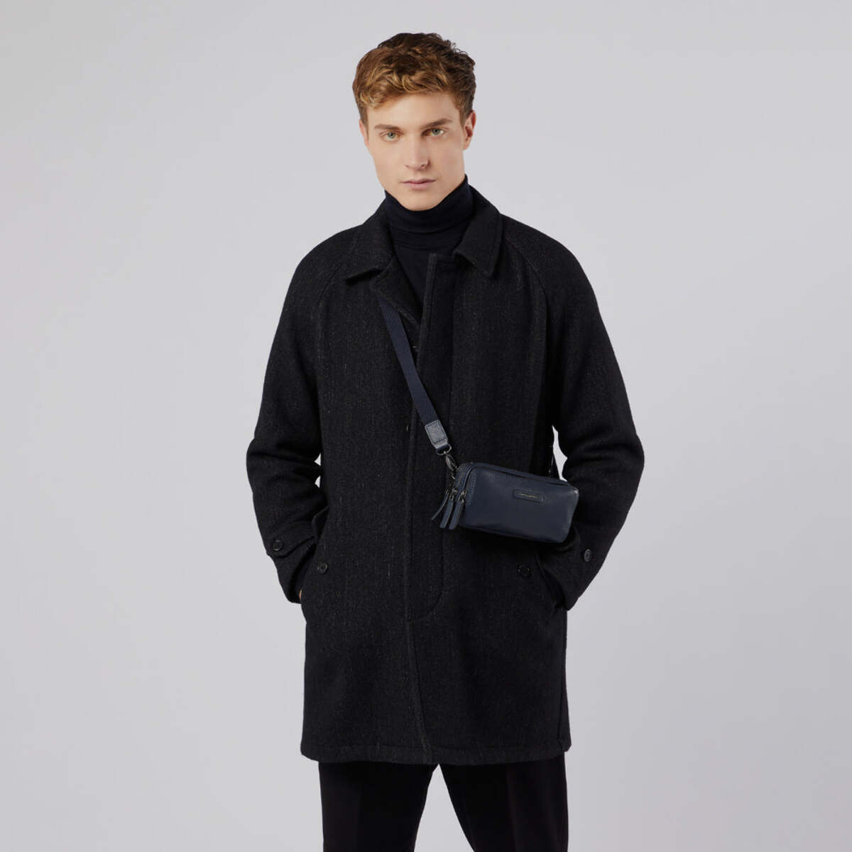 Piquadro Pochette uomo a tre scomparti