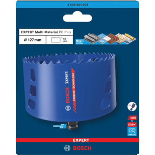 Scie trépan EXPERT Multi Material PC Plus -Ø127 mm - BOSCH - 2608901904