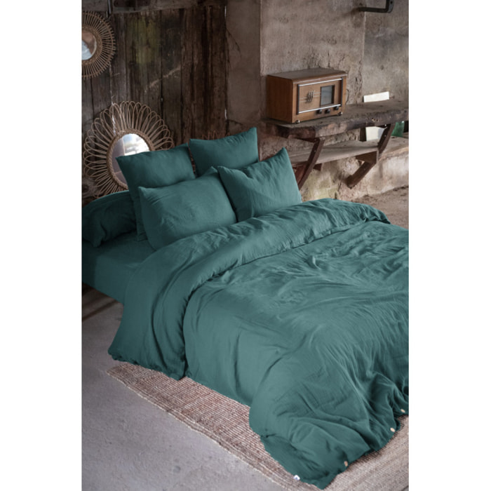 Parure de draps "Gaïa" Gaze de Coton 5 pièces - Gaïa Canard