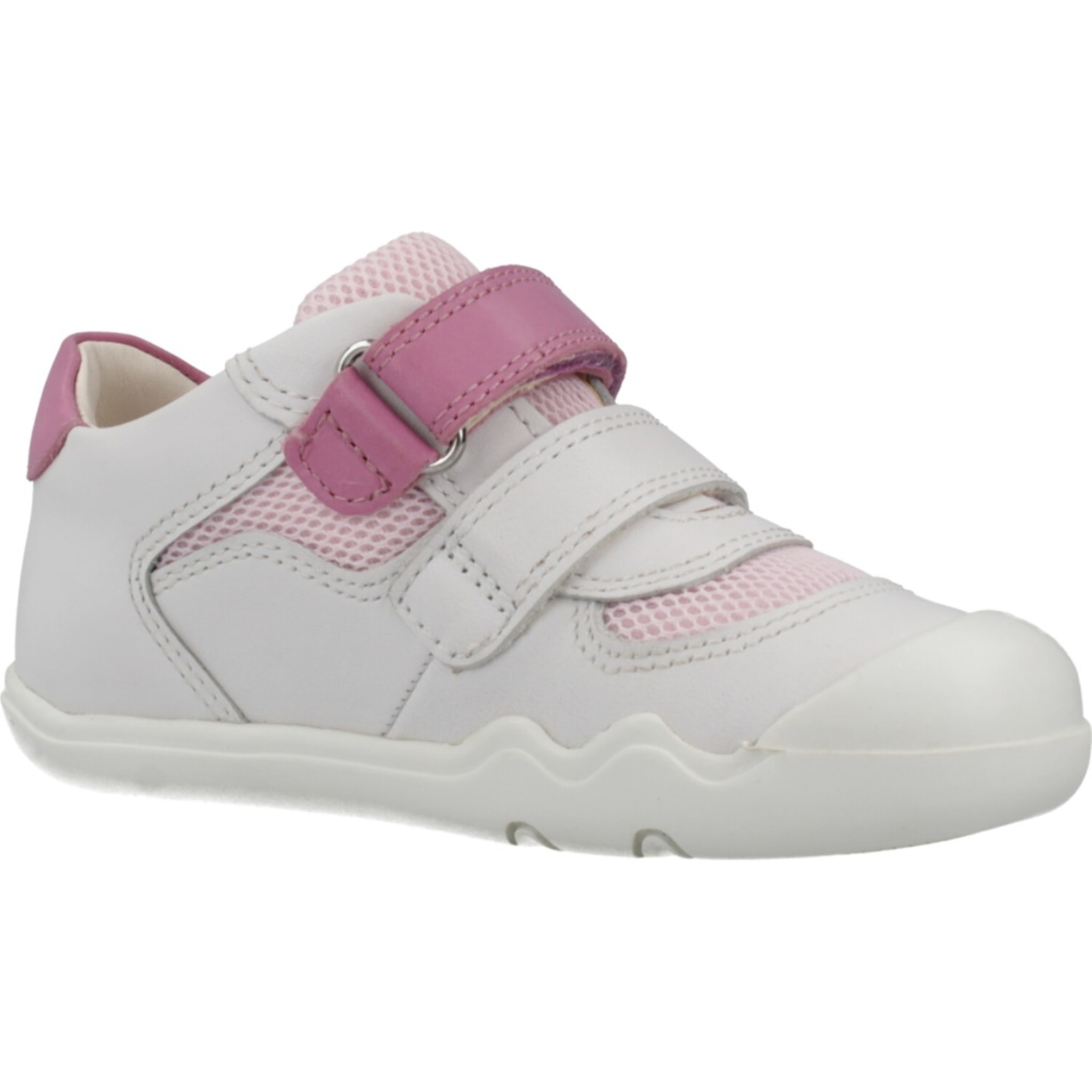 Zapatillas Niña de la marca GEOX  modelo B STEPPIEUP BLANCO
