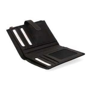 Portafoglio  da donna ecopelle Prodotto Vegano 13x9x2,5 cm