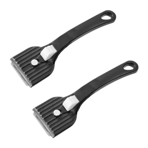 Ensemble de 2 Racloirs pour plaque vitrocéramique Fackelmann