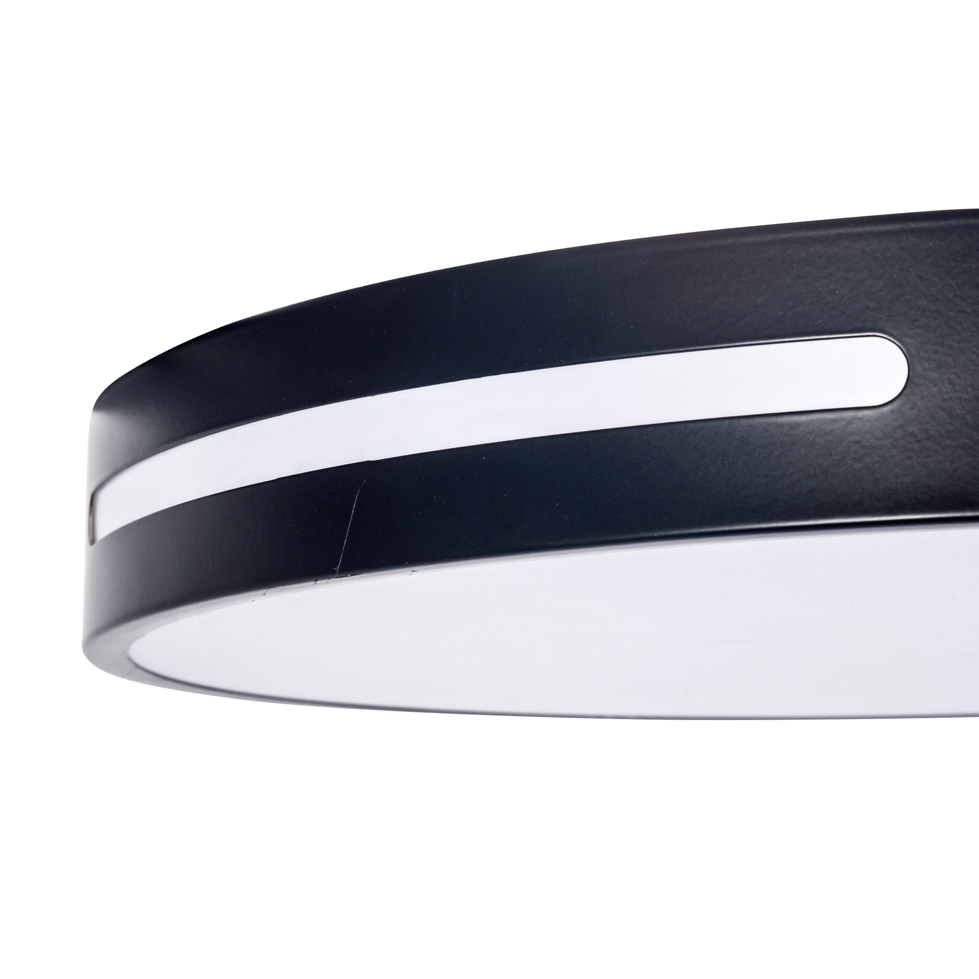 FORLIGHT Plafón LED Stylish 22.8W IP20 con Cambio de Temperatura de Color 3000K-6500K, Regulable ON-OFF, Acabado Negro