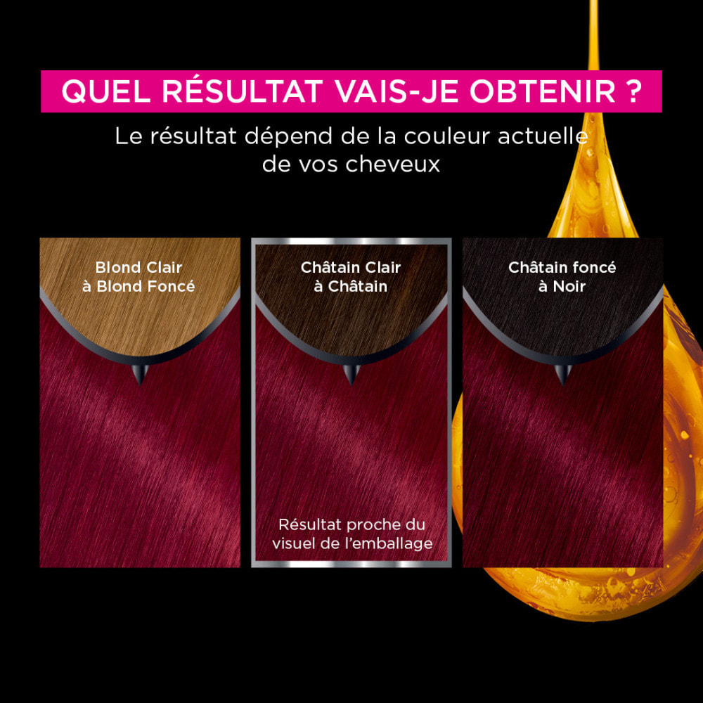 Garnier Olia Coloration 6.66 Carmin Eclatant