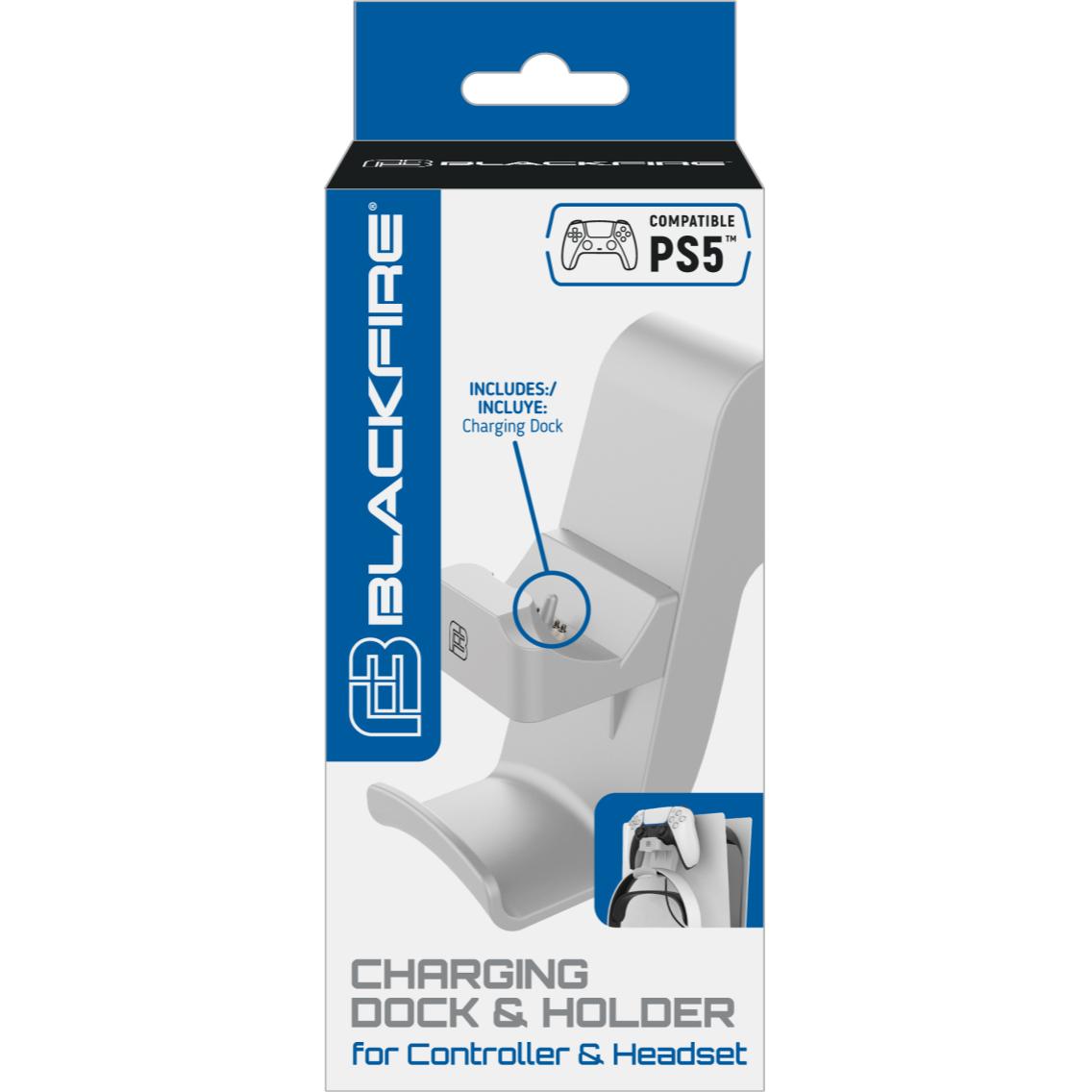 Charging Dock & Holder Stand Blackfire Ps5