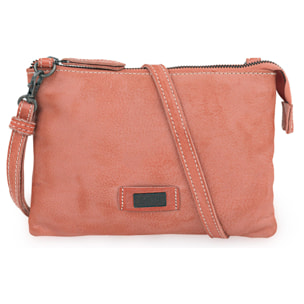 Bolso Bandolera Mujer Piel Lois Whitney Rojo