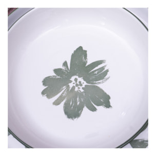 Lot de 6 assiettes à dessert, HANAE