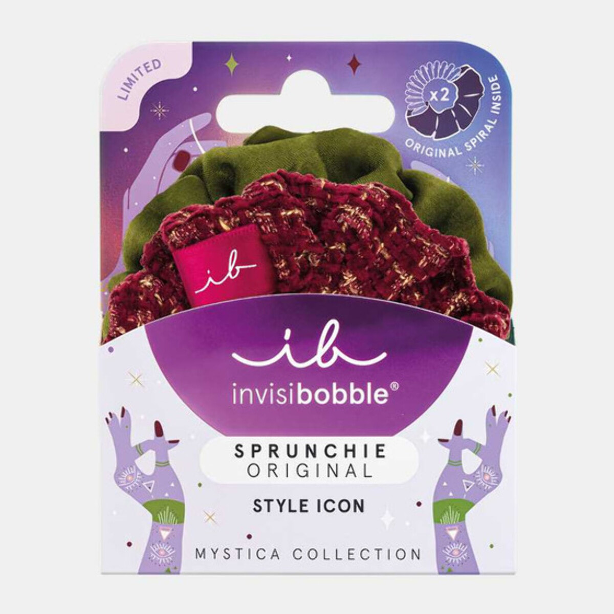 IB SPRUNCHIE Mystica Merry for Love 2pz