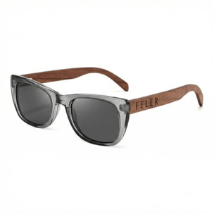 Gafas de Sol Feler 1541-13 Polarizadas de Madera Unisex 50 mm