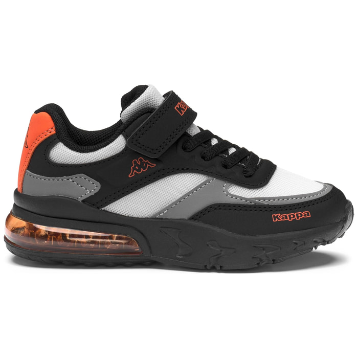 Kappa - Sneakers Bambino/a Grigio - Logo Saigon Ev Kid