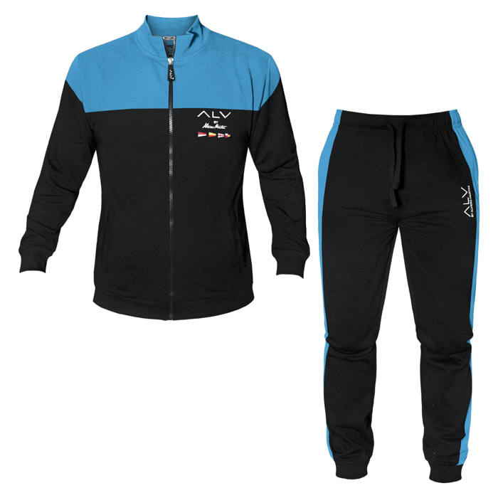 Tuta Uomo Homewear ALVIERO MARTINI Cotone French Terry Leggero