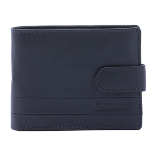 Portafoglio  da uomo In Vera pelle Made in Italy 9,5x12x2,5 cm