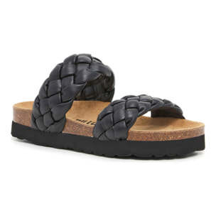 SANDALO CON ZEPPA BILLOWY NERO