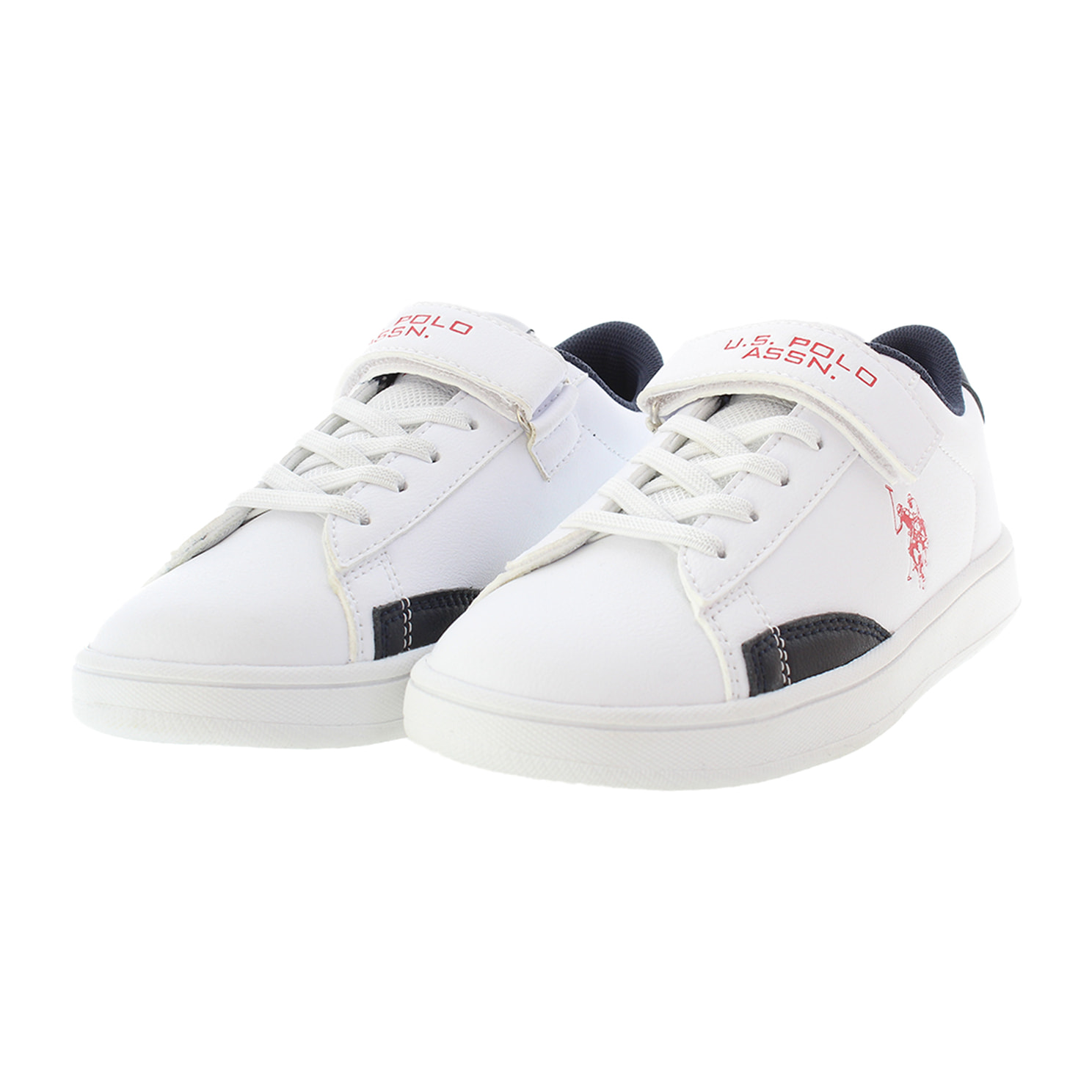 Sneakers U.S. Polo Assn. bianco-blu navy