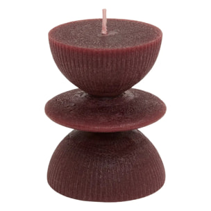 Bougie décorative Homy ronde H.9cm