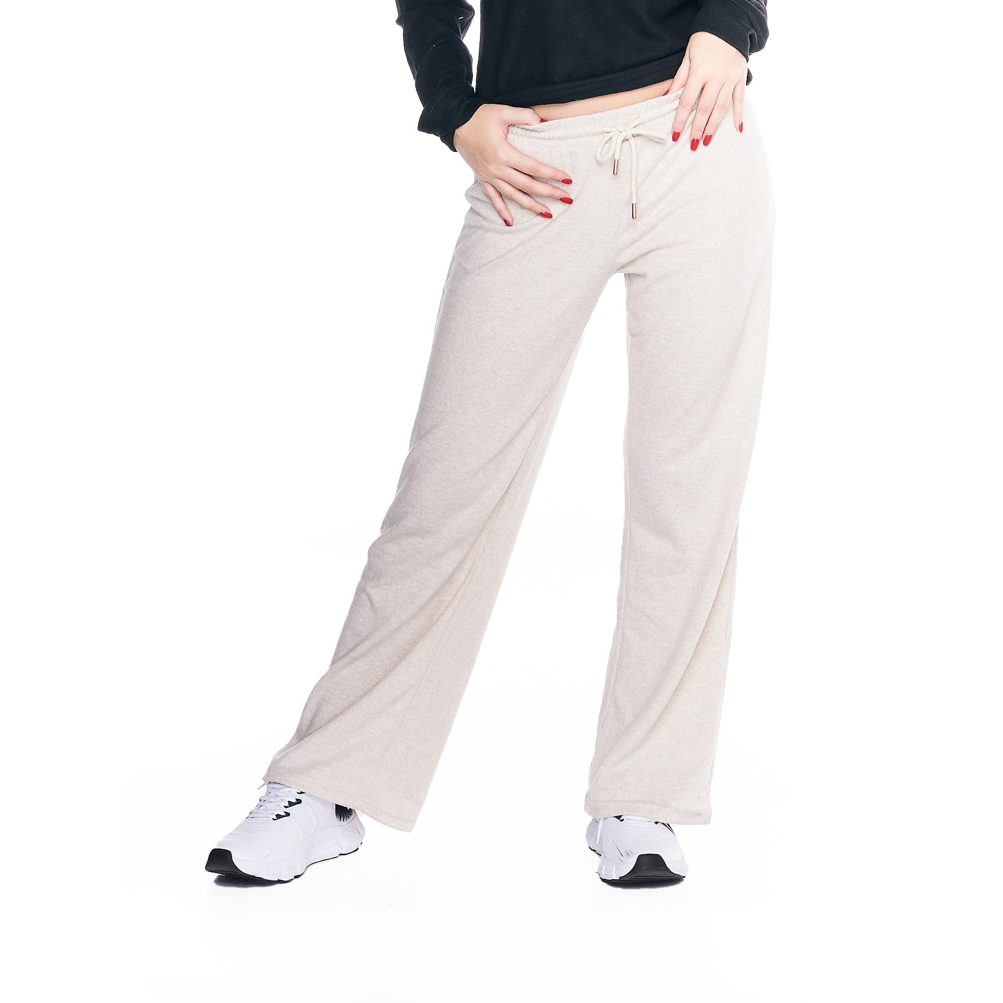 Pantaloni in felpa da donna taglio ampio Comfort Zone