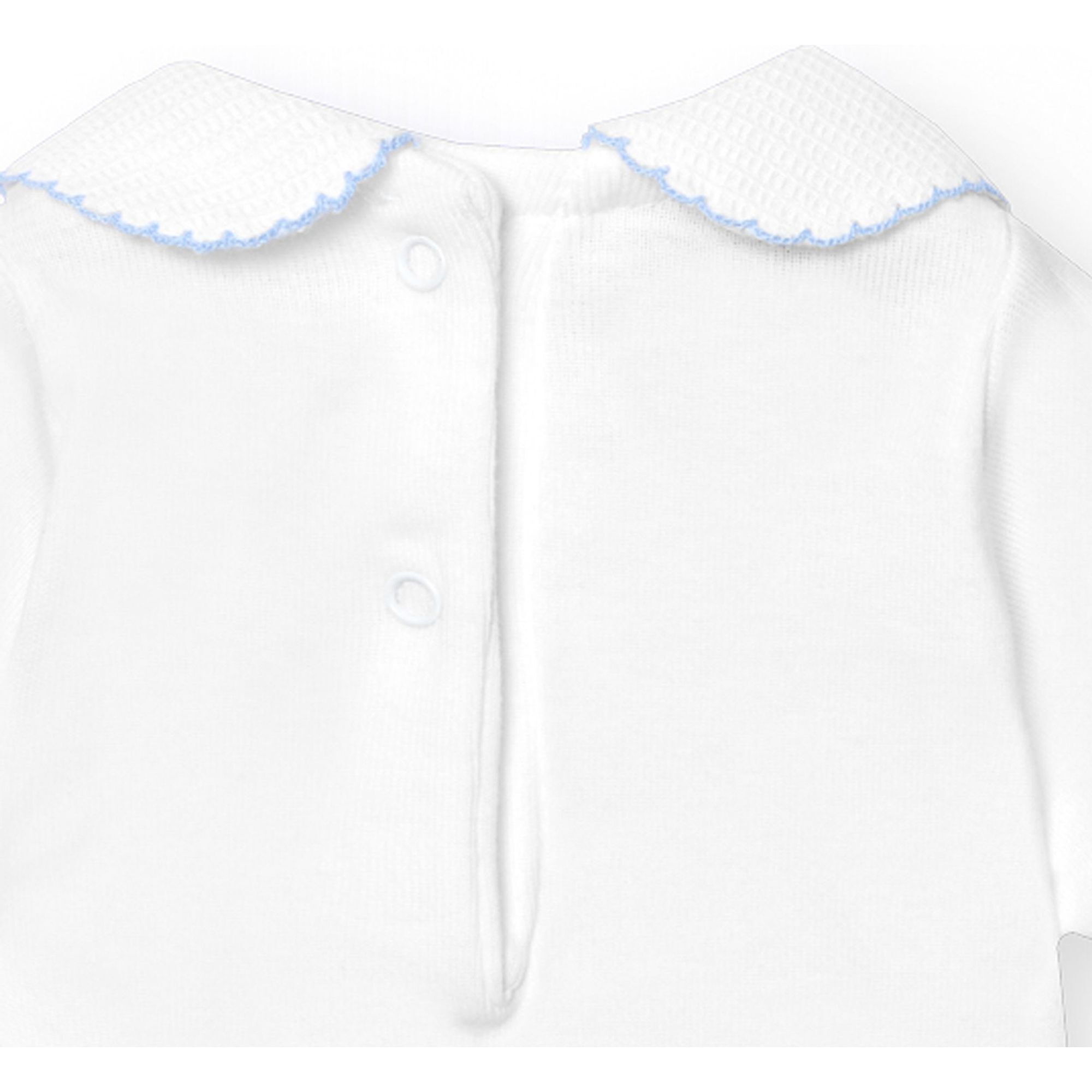 Body bebé manga corta cuello piqué