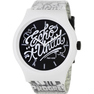 Reloj Marc Ecko E06515M1 Hombre Analogico Cuarzo con Correa de Caucho