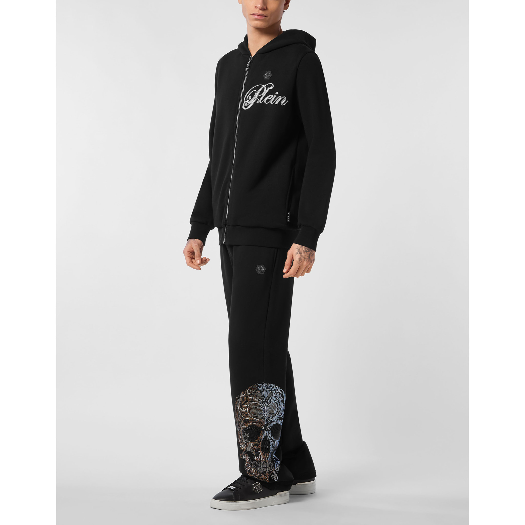 PHILIPP PLEIN Hoodie Sweatjacket SKULL