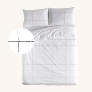 Housse de couette blanche Amira