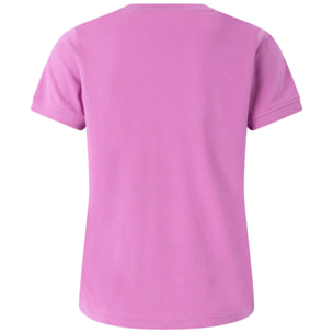 Kappa - Camisetas y tops Mujer Violeta - Logo Cabou