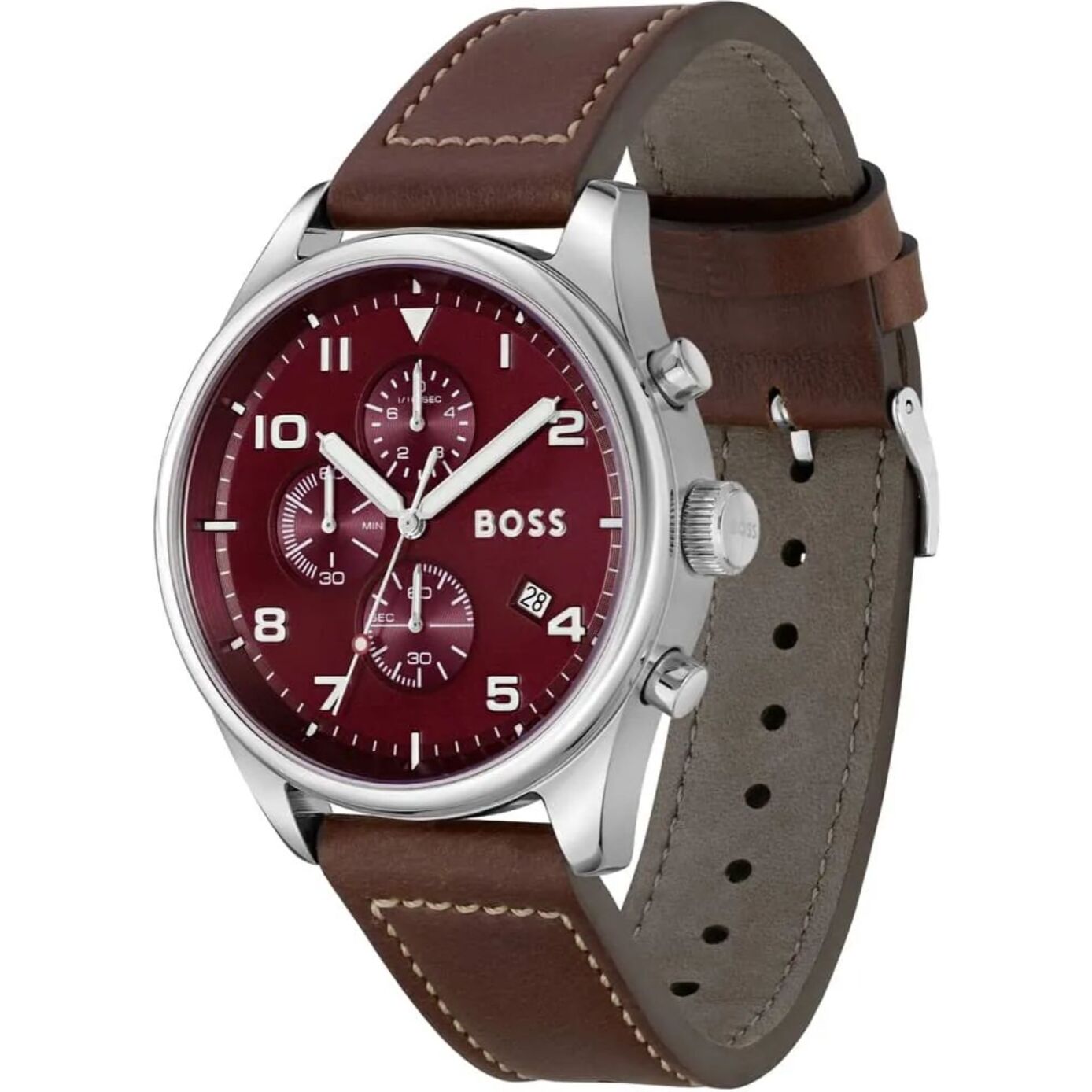 Reloj Boss 1513988 Hombre Analogico Cuarzo con Correa de Acero inoxidable