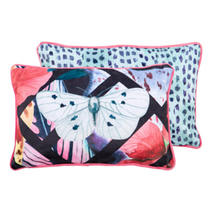 Cojin Butterfly Costa Velvet 45x13x30 Cm