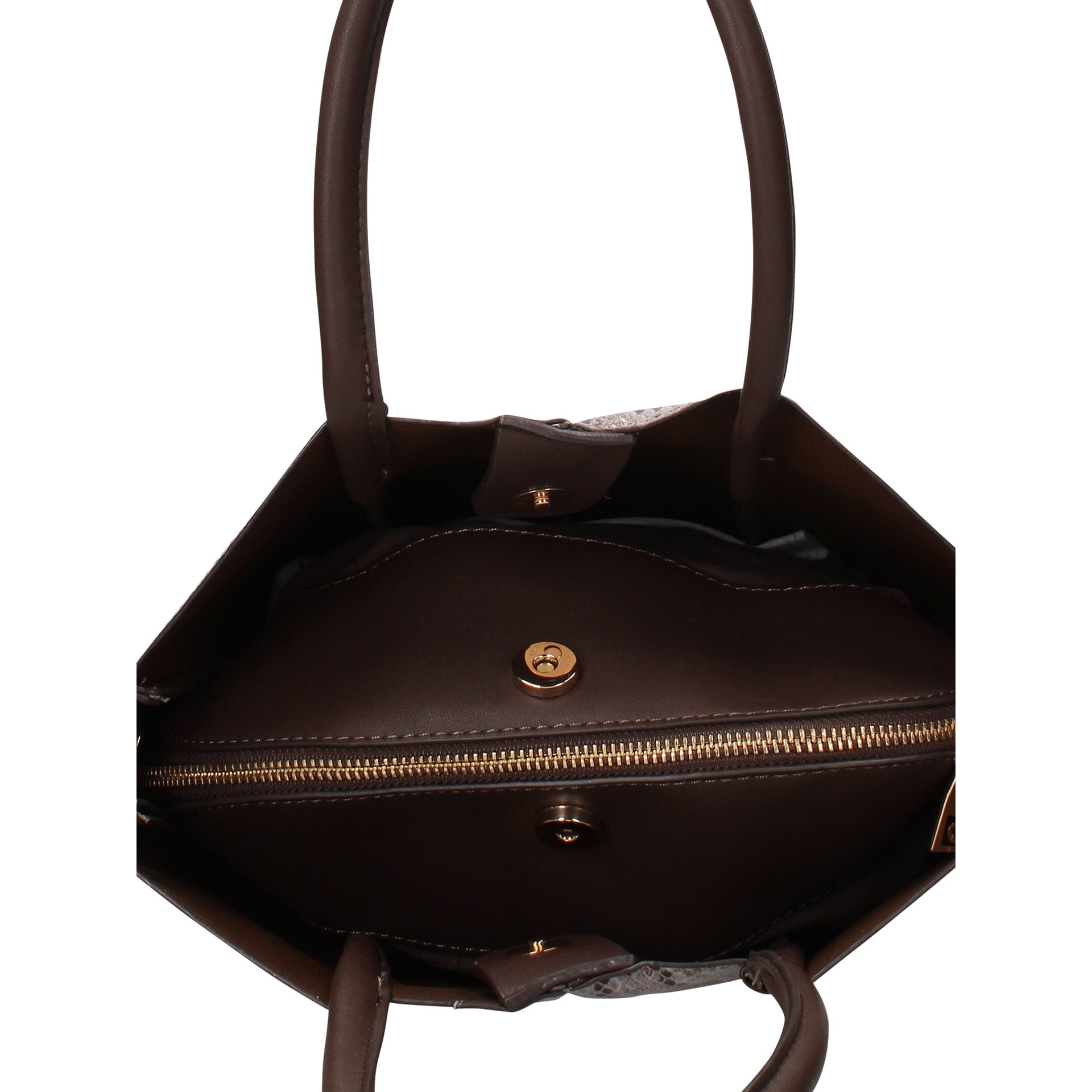 Borsa a mano da donna Seraphina Chic - Pelle vegana PU - 28.0 x 22.0 x 11.0 cm