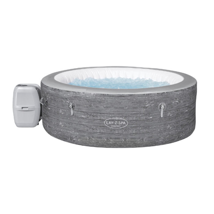 Bestway Spa gonflable rond Lay-Z-Spa Budapest AirJet avec WiFi 4-6 personnes