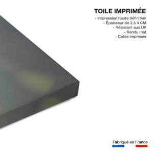 Tableau soleil sur la rhune Toile imprimée