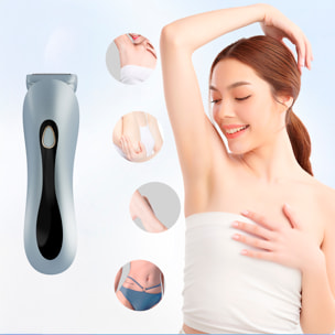 Depiladora con base de carga y 3 modos de uso para todo el cuerpo.